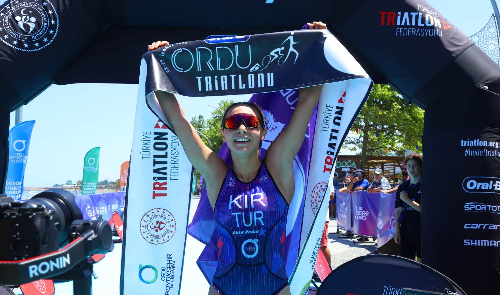 ORDU TRİATLONU’NA SELİNAY DAMGA VURDU